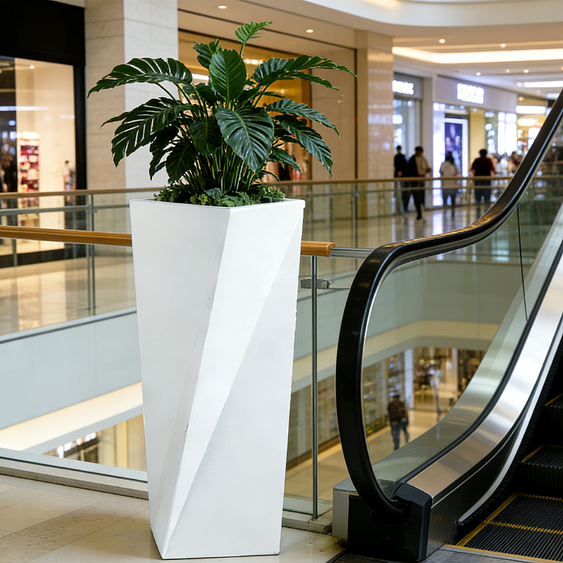 Durable Large Fiberglass Planter for Wholesale Bulk Purchase