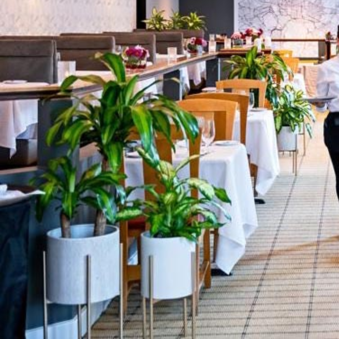 fiberglass planter