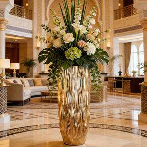 Factory Direct Supply Round Poolside Flower Indoor Planters for Front Porch