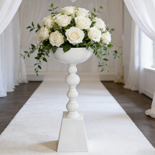 Artificial Basin Shape Fiberglass Flower Plant Container for Commerical Decoration 