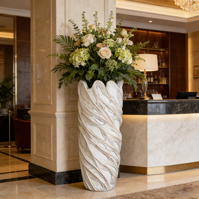 Modern Tall Floor Vase for Living Room Home Decor