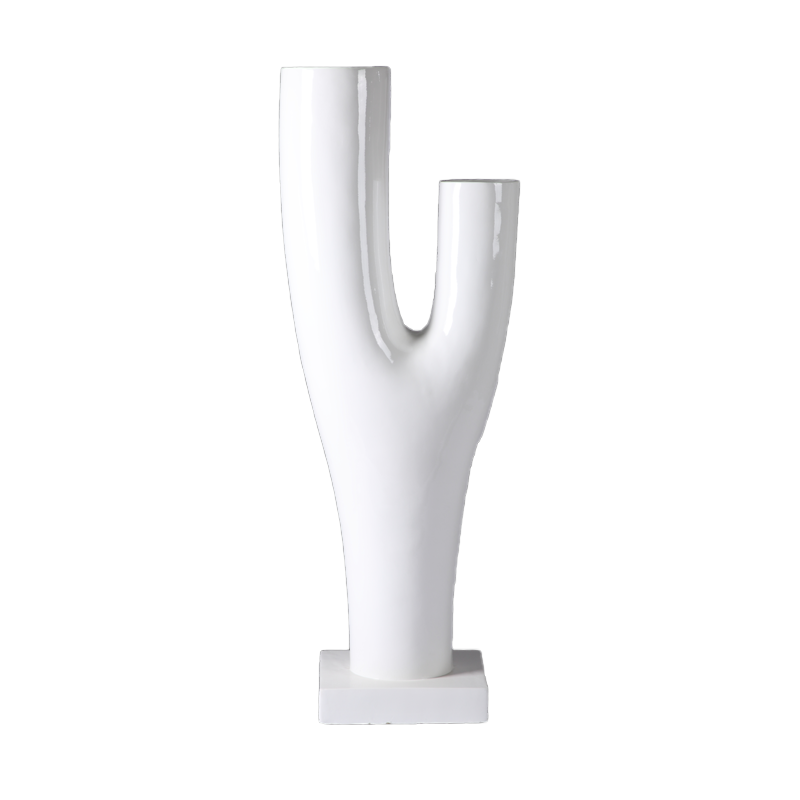 Artificial Limb Fiberglass Planting Flower Pots for Office Decor