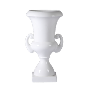 Round Cup Shaped Fiberglass Flower Flower Planting Pots for Office Decoration 