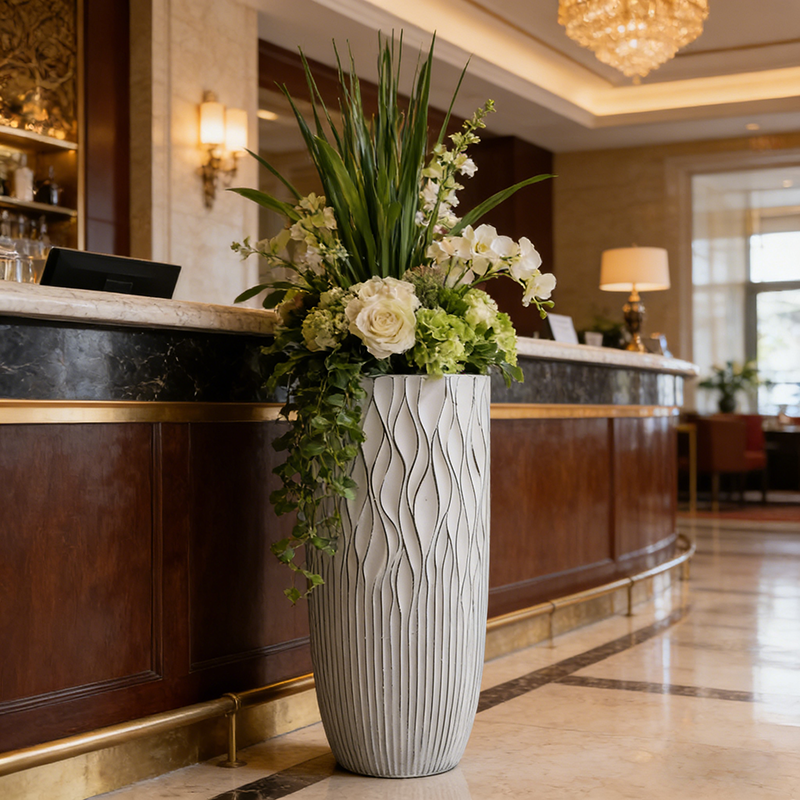 Wholesale Entryway Flower Pot with Contemporary Style