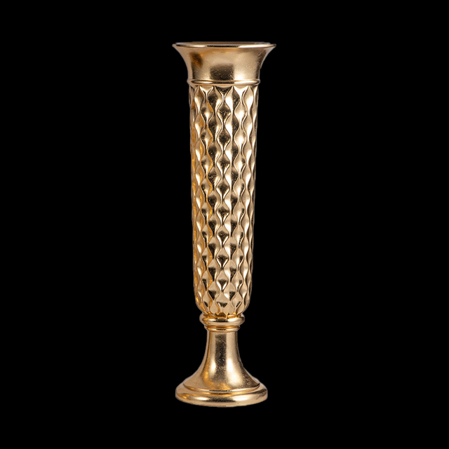Trumpet Shape Floor Vases Nordic Decorative Flower Planter Pot