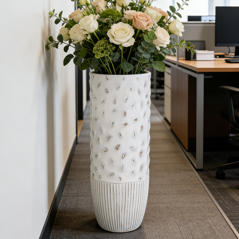 Handmade Eco-Friendly Durable Lightweight Wide Mouth Handmade High Vase