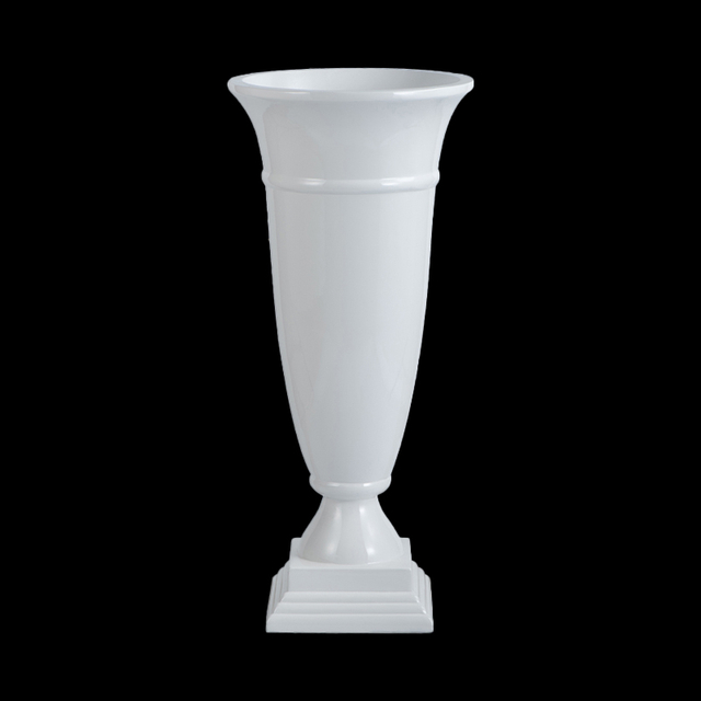 Nordic Round Cup Shaped Fiberglass Tall Planting Vase for Indoor Decor