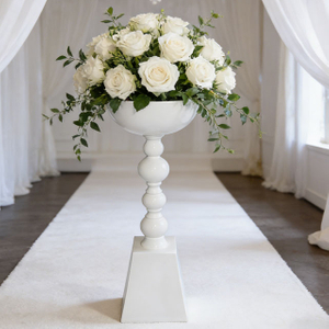 Artificial Basin Shape Fiberglass Flower Plant Container for Commerical Decoration 