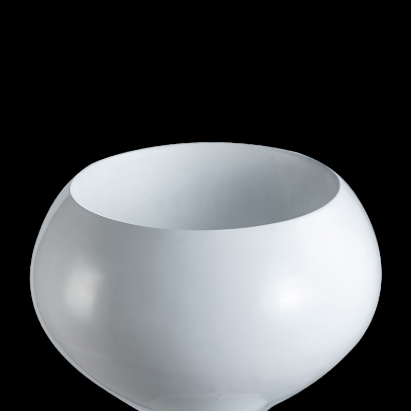 ROUND SHAPED FIBERGLASS FLOWER PLANTER